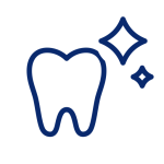 Check-up and clean icon, Beenleigh Dental