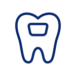 Restorations and fillings icon, Beenleigh Dental
