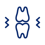 Tooth grinding and jaw clenching icon, Beenleigh Dental
