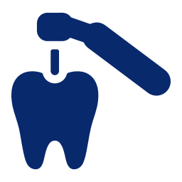 Tooth preparation icon